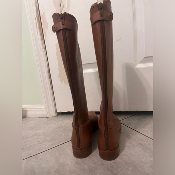 Jack Rogers Tan Harper Riding Boots Size 9.5 - Picture 5 of 16